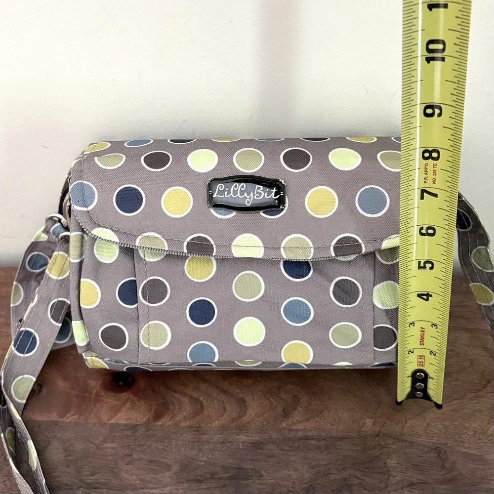 Lillybit Compact Diaper Changing Bag Kit Wristlet Crossbody Safety 1st Baby Kit